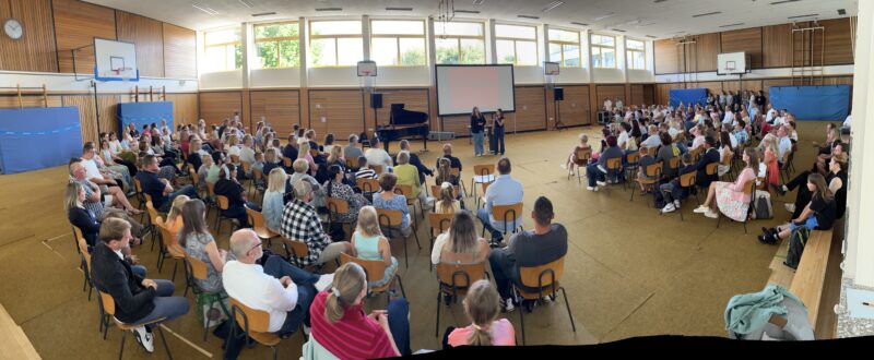 Begrüßung SV-Sprecher, 2024, Einschulung Klassen 5