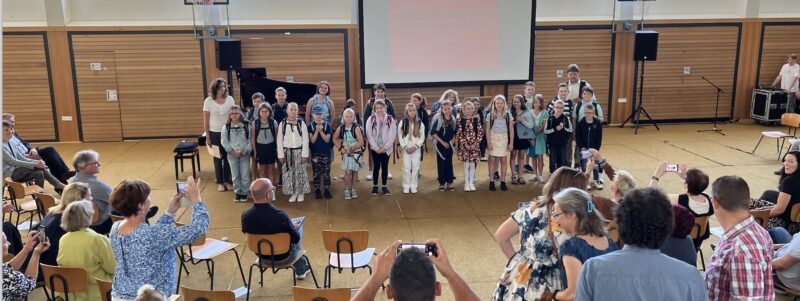 Klasse 5a, Frau Gutmann, Herr Simon